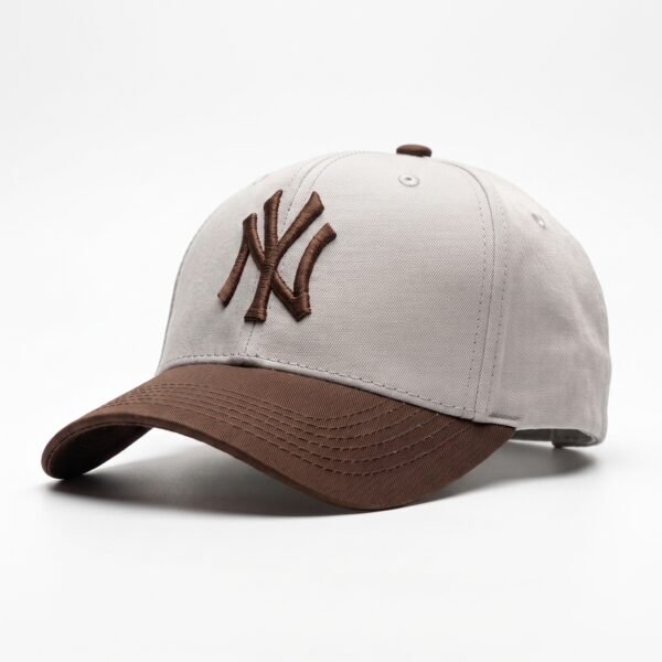 NY White Baseball CAPLO Classic Cap CC09