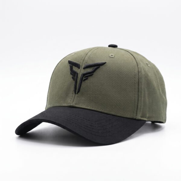 Winged Crest Olive Baseball CAPLO Classic Cap CC15