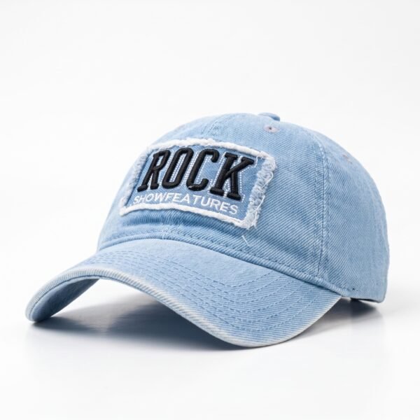 Rock Sky Blue Baseball CAPLO Classic Cap CC24